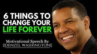 Denzel Washington 9 Things To Change Your Life Forever  Life Changer Speech denzelwashington [upl. by Atiluj214]