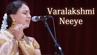 Varalakshmi Neeye  Sudha Raghunathan Live  Isai Ragam [upl. by Clarance438]