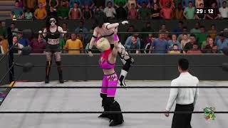 WWE 2K Stardom Godesses of Stardom Title  Kagetsu amp Bea Priestley c vs Taya Valkyrie amp Rosemary [upl. by Octave]