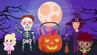 Halloween Dolcetto o Scherzetto Canzone per Bambini 👻🎃 Divertente e Spettrale Cartoni animati [upl. by Nerta191]