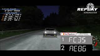 AE86 vs FC3S III Battle For Redemption Race 1 [upl. by Schacker166]