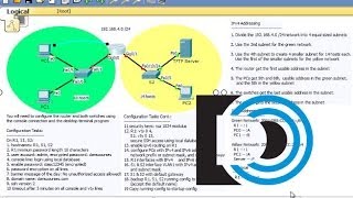 CCNA1 Practice Final Packet Tracer 6  Part 1 [upl. by Ddet]