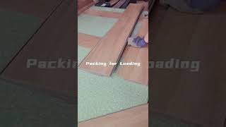 Vinyl flooring factory welcomes overseas customers to make cooperation floor vinylflooring [upl. by Amikan]