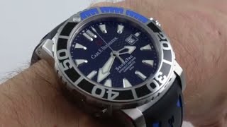 Carl F Bucherer Patravi Scubatec 0010632233301 Luxury Watch Review [upl. by Eamaj]