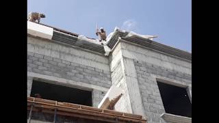 How to work on parapet wall design  form work [upl. by Yenffit747]