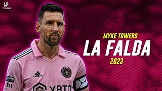 Lionel Messi ● Myke Towers  LA FALDA  2024ᴴᴰ [upl. by Zonnya]