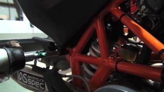 Rally Raid Products  subframe modification KTM690 [upl. by Wandie910]