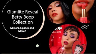 Glamlite Reveal Betty Boop Collection  Mirrors Lipstick and More [upl. by Libby]