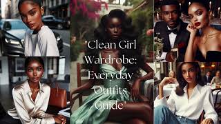 Clean GirlWardrobe Everyday Outfits Guidequot [upl. by Errick]