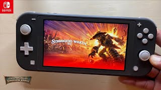 Oddworld Strangers Wrath HD Nintendo Switch Lite Gameplay [upl. by Rillis]