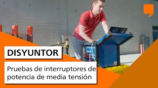 Pruebas de interruptores de potencia de media tensión [upl. by Ased280]