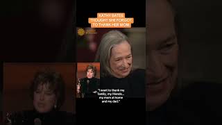 Kathy Bates always regretted not thanking her mother at the Academy Awards [upl. by Izaak]