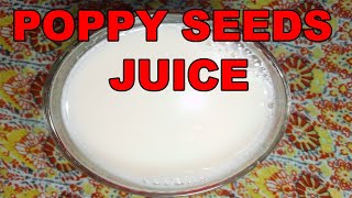 Poppy Seeds Milk Recipe  Poppy Seeds Juice  Khas Khas Ka Doodh  New Iftar Drink  PAKISTANI [upl. by Broder]