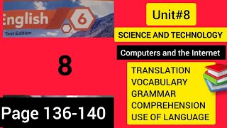 Unit81 SCIENCE amp TECHNOLOGY quotComputers amp The Technologyquot Translation amp Solved Exercise  Class 6 [upl. by Assenaj]