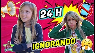 24 HORAS IGNORANDO A MI MADRE Reto Ignoro a Mamá todo el día 😱 ME PIERDO y me QUITA EL MÓVIL [upl. by Sharos]