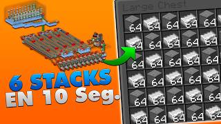 Como hacer unos MEGA HORNOS de 115200 ITEMSHORA  Tutorial Minecraft 121  120  119 [upl. by Charlene]