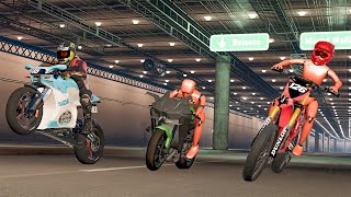 Motorbike Crashes 26  BeamNG DRIVE  SmashChan [upl. by Kemme]