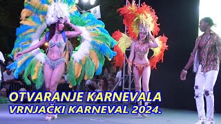 Vrnjački karneval 2024 Brazilke Otvaranje karnevala Vrnjačka Banja FotoVoja Vrnjacka Banja [upl. by Lynnell]