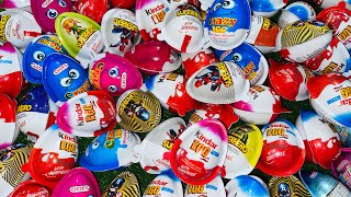 ASMR Crazy Egg Opening  215 yummykinder satisfying kinderjoy asmr kinder kindersurprise [upl. by Bowerman]