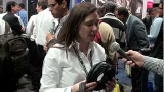 Live from CES 2013 Corning talks Optical Cables by Corning [upl. by Maximo75]