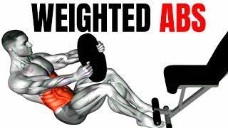 8 Best Weighted Abs Exercises💪 How To Get Abs With Weights [upl. by Arni]