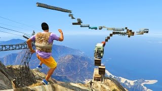 PARKOUR EXTREMO NO PUEDO SUBIR  GTA V ONLINE [upl. by Niwhsa5]