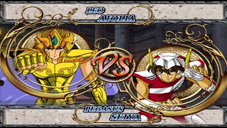 Aiolia Vs Seiya  Saint Seiya The Hades PS2 [upl. by Konstantin]