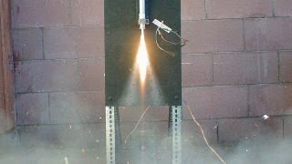 MicroHybrid Rocket Motor [upl. by Julie]