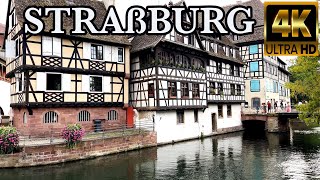 STRAßBURG  Stadtrundgang 🇫🇷 4K [upl. by Atelokin]