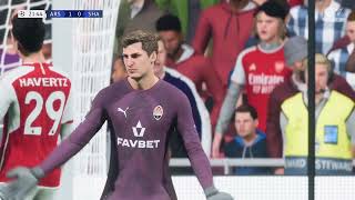 FC 24  Arsenal vs Shakhtar Donetsk  Champions League  2024 [upl. by Lertnahs26]