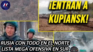 ¡Entra a Kupiansk Rusia ataca con todo en ciudad norte Lista mega ofensiva en sur Graban coreanos [upl. by Caritta818]