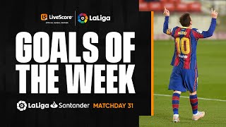 LaLiga Goals of the Week 31 Messi amp Correa  LiveScore 360° Replay [upl. by Magnus897]