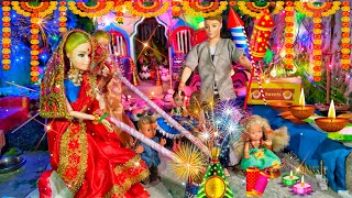 Barbie Routine in Indian Villagegudiya wala Epi230Barbie barbiebarbie ki kahani [upl. by Artamas]