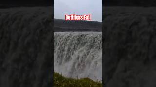 Dettifoss Fall İzlanda ♥️ music edm remix bass dj travel place waterfall adventure nature [upl. by Gretchen624]