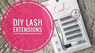 DIY Lash Extensions at Home [upl. by Licastro]