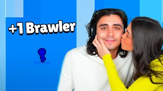 A CADA BRAWLER UM BEIJO Brawl Stars [upl. by Ynafit976]