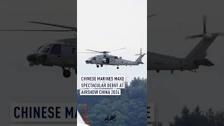 Chinese marines make spectacular debut at Airshow China 2024 [upl. by Townsend]