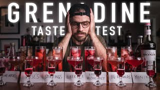 Grenadine Taste Test  which syrup to buy [upl. by Havelock]