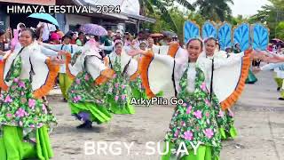 HIMAYA FESTIVAL 2024 BRGY SUAY STREETDANCE HIMAMAYLAN CITY NEGROS OCCIDENTAL [upl. by Maggy]