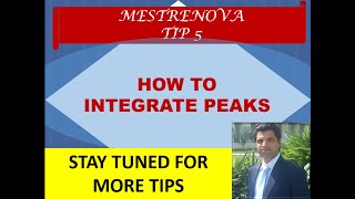 MestReNova Tutorial Tip 5  How to integrate peaks  Integration  NMR software  Chemwonders [upl. by Banerjee]