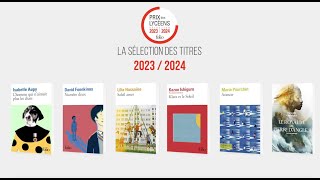 Sélection Prix des Lycéens Folio  20232024 [upl. by Annaeoj]