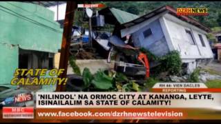 NILINDOL NA ORMOC CITY AT KANANGA LEYTE ISINAILALIM SA STATE OF CALAMITY [upl. by Gilpin]