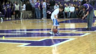 Jordan McCabe 12yrs Old  University of Washington halftime performance 1262010 [upl. by Stricklan]