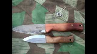 CONDOR BUSHLORE vs bushlore mini knife  pictures [upl. by Etteloc692]