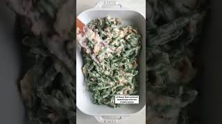 Homemade Green Bean Casserole thanksgivingrecipes [upl. by Ennyletak]