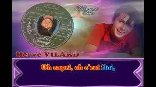 Karaoke Tino  Hervé Vilard  Capri cest fini [upl. by Nywnorb]