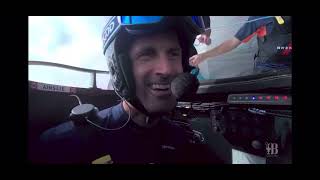 Americas Cup News Did Sir Ben Ainslie cuss out the Kiwi Commentator On live TV Just asking [upl. by Yenalem]