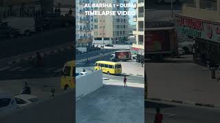 Timelapse Short of Al Barsha 1  dubai realestate [upl. by Lemar]