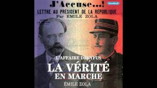 Livre Audio LA VERITE EN MARCHE LAffaire Dreyfus par Emile Zola [upl. by Nnairak]