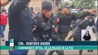 Policía aprehendió a los bloqueadores que secuestraron y golpearon a efectivos del orden en Capinota [upl. by Isac]